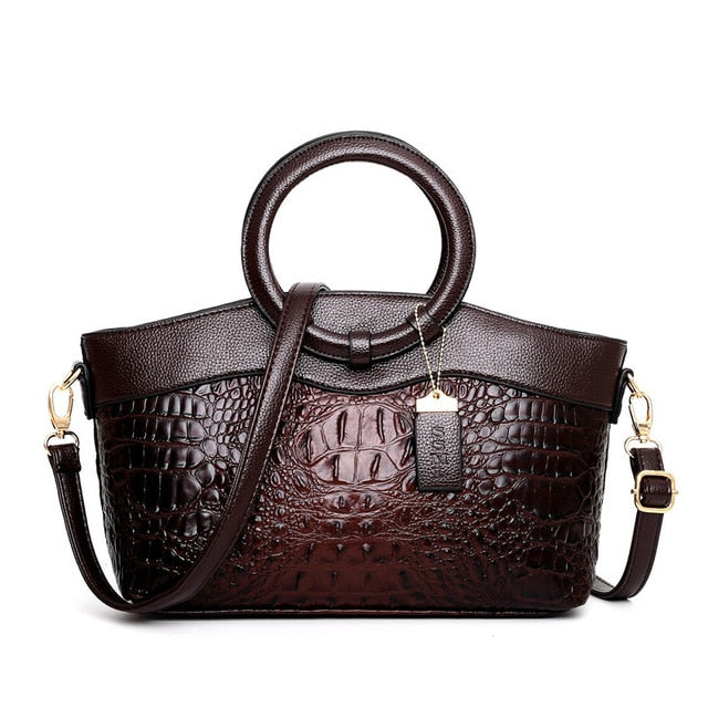 Variant image for Women's Handbag Black One Size Faux Leather Vintage Design-2
