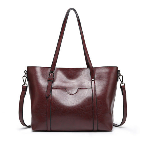 Variant image for Women's Tote Bag Black Medium Leather-6