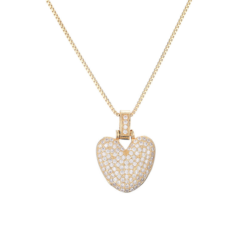 14k Gold Plated Initial Necklace | Bubble Letter Pendant with Zircon | Personalized Gift for Women - Image 21