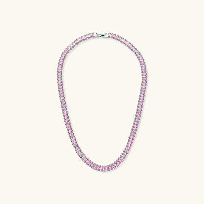 18K Gold Plated Zora Diamond Necklace with AAAAA Simulants – Hypoallergenic and Water Resistant 8