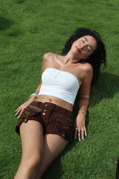 Unisex Bracelet Gold Stainless Steel Coconut Tree Ocean - 5