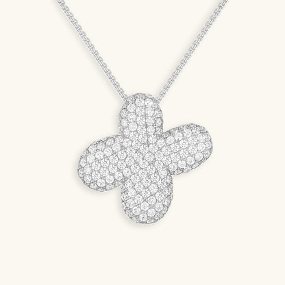 18k Gold Initial Diamond Necklace for Women – Personalized Customizable Pendant, Hypoallergenic and Waterproof 22