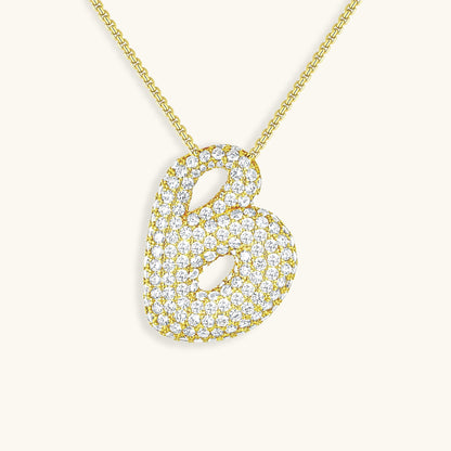 18k Gold Initial Diamond Necklace for Women – Personalized Customizable Pendant, Hypoallergenic and Waterproof 33
