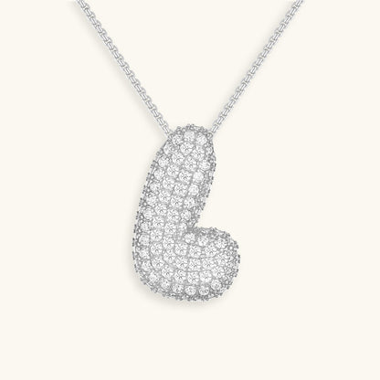 18k Gold Initial Diamond Necklace for Women – Personalized Customizable Pendant, Hypoallergenic and Waterproof 41