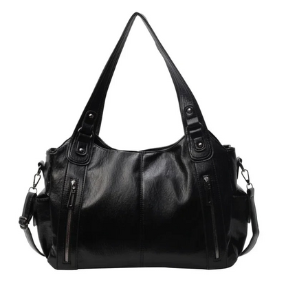 Variant image for Women's Shoulder Bag Black Medium Faux Leather-2