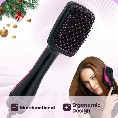 2 in 1 Hair Dryer Brush Black Negative Ion Technology for Blowouts and Styling - 3