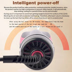 2 in 1 Hair Dryer Brush Black Negative Ion Technology for Blowouts and Styling - 4