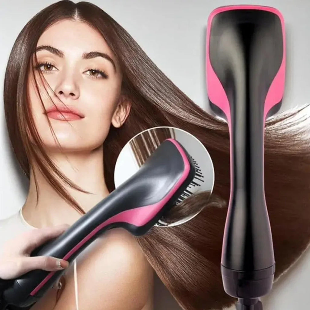 2 in 1 Hair Dryer Brush Black Negative Ion Technology for Blowouts and Styling - 5