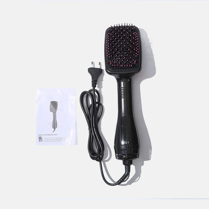 2 in 1 Hair Dryer Brush Black Negative Ion Technology for Blowouts and Styling - 8