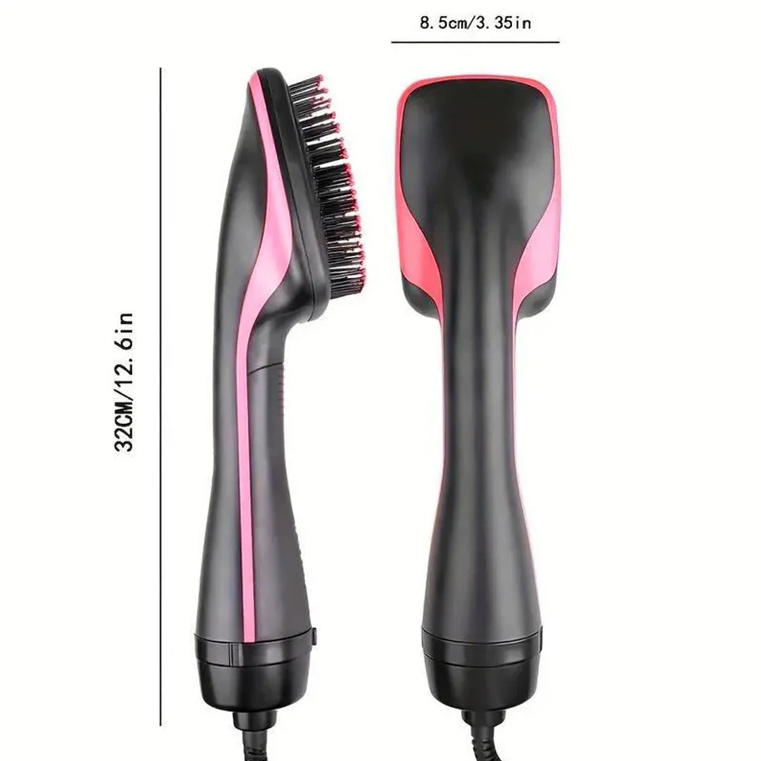 2 in 1 Hair Dryer Brush Black Negative Ion Technology for Blowouts and Styling - 9