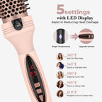 3-in-1 Hair Styling Tool Blow Dryer Thermal Brush Negative Ion Technology - 5
