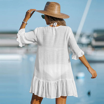 Rina Women's Beach Cover-up | Soft Lightweight Fabric - Image 3