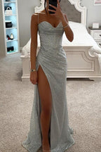 Variant image for Women's Maxi Dress Black Size M Satin-9