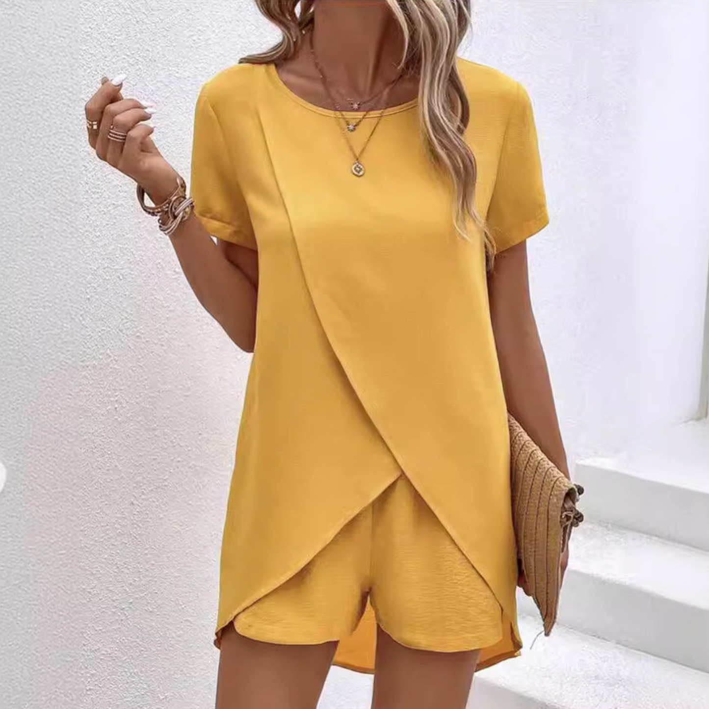 Women's Elegant Summer Co-Ord Lounge Set
