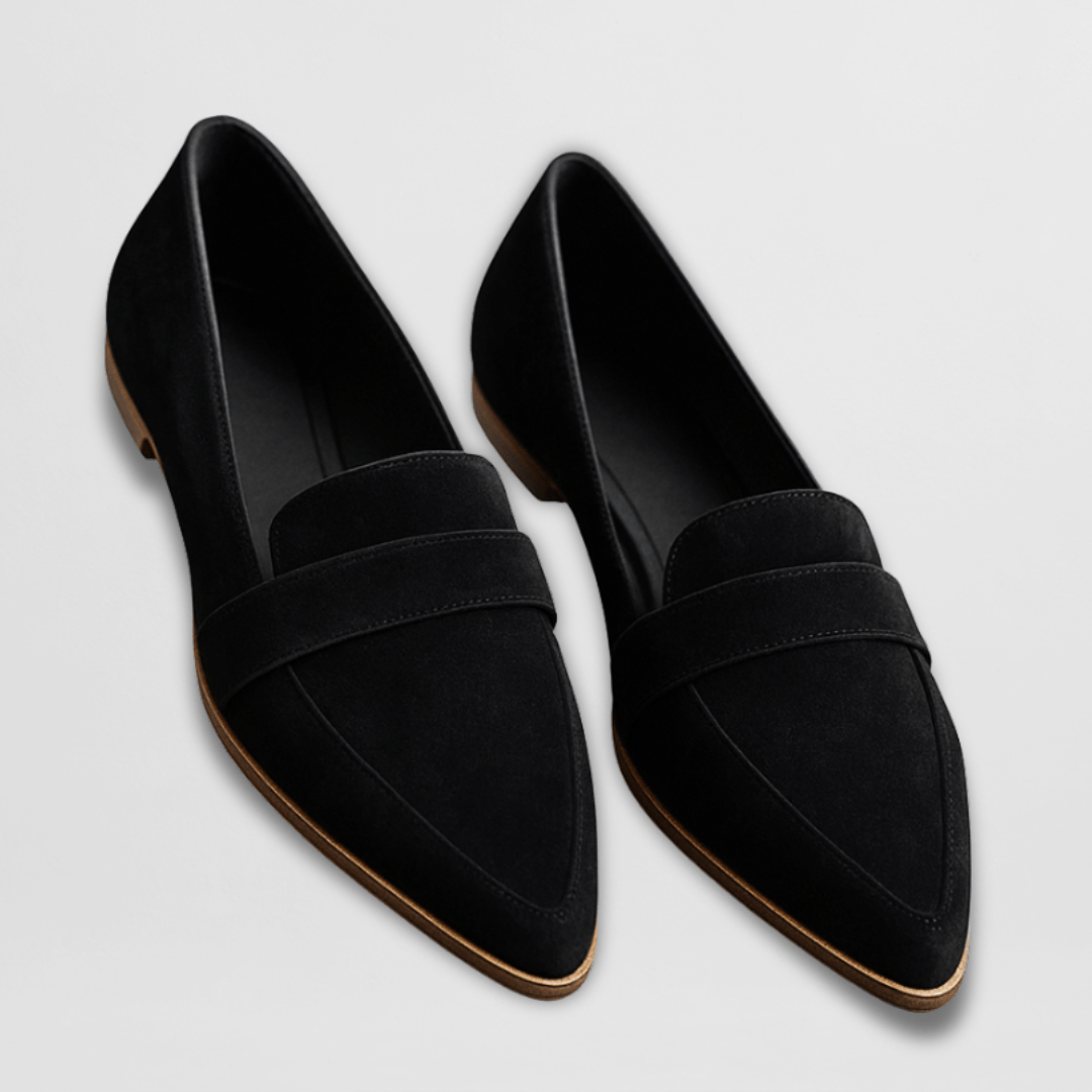 Women's Loafers Beige Soft Suede Casual Comfort - Image 3