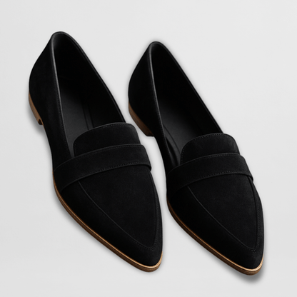 Women's Loafers Beige Soft Suede Casual Comfort - Image 3