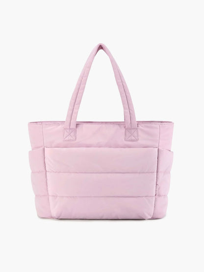 Women's Quilted Puffer Tote Bag – product view 6