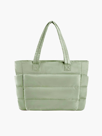 Women's Quilted Puffer Tote Bag – product view 9