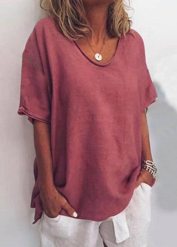 Women's Relaxed Loose-Fit Blouse – side view | Hensley London