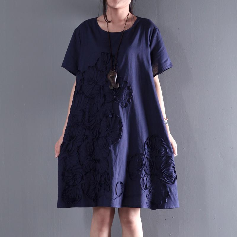 Aqua Sundress | Linen, Plus Size