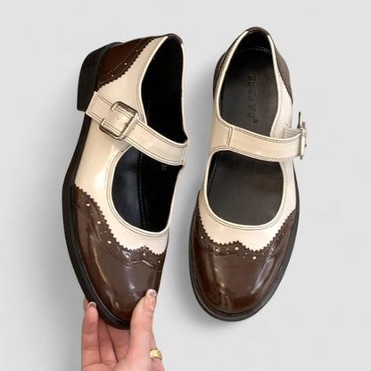 Women's Mary Jane Shoes Black Orthopaedic Synthetic with Cushioned Insole - Image 3