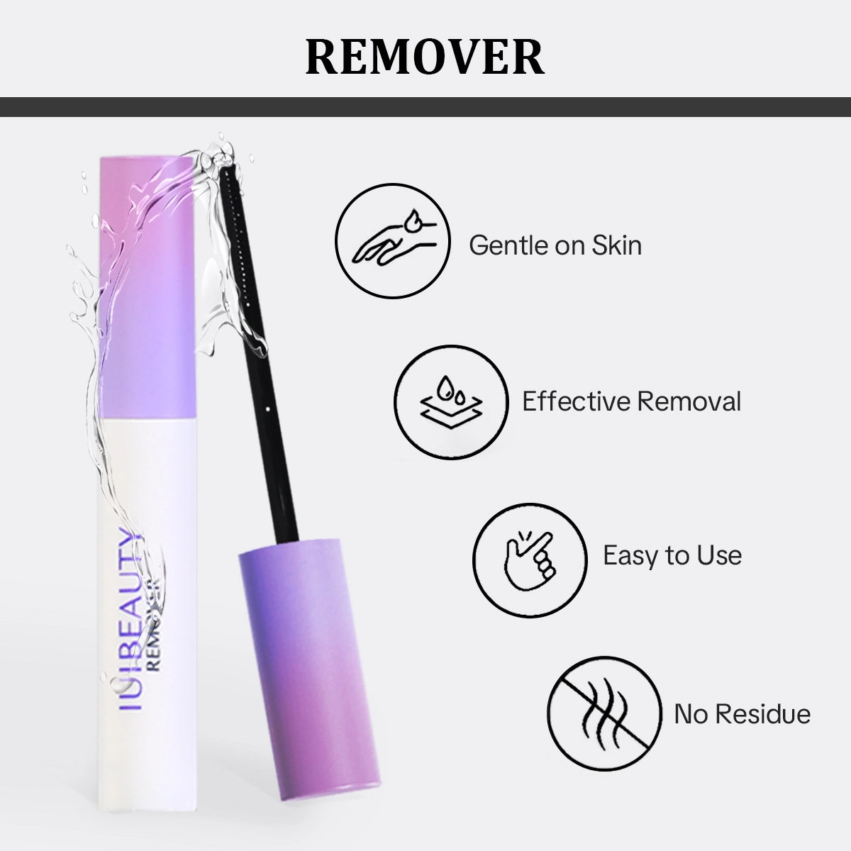 Women's Lash Extension Kit Black PBT Lightweight Soft Fibers - 4