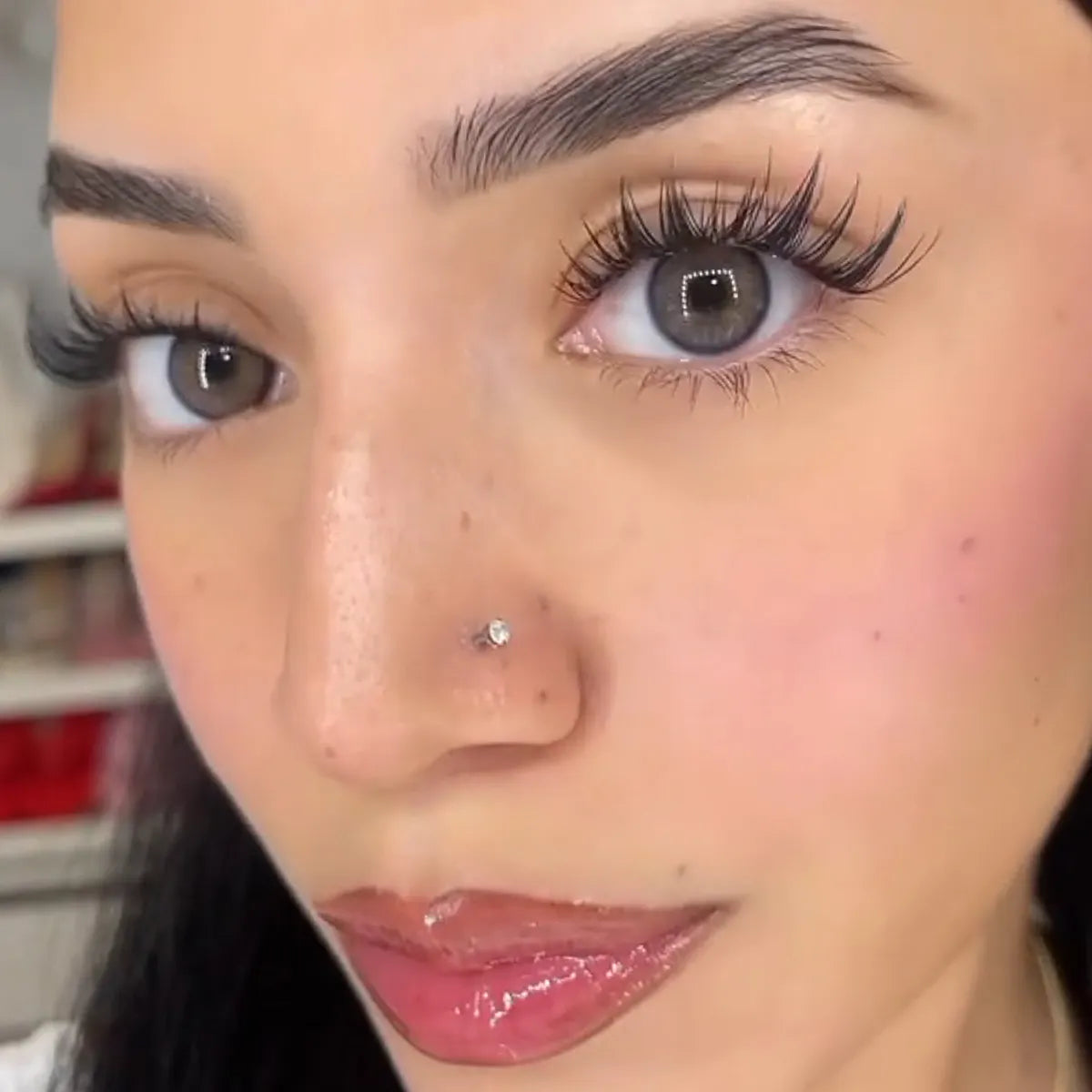 Women's Lash Extension Kit Black PBT Lightweight Soft Fibers - 7