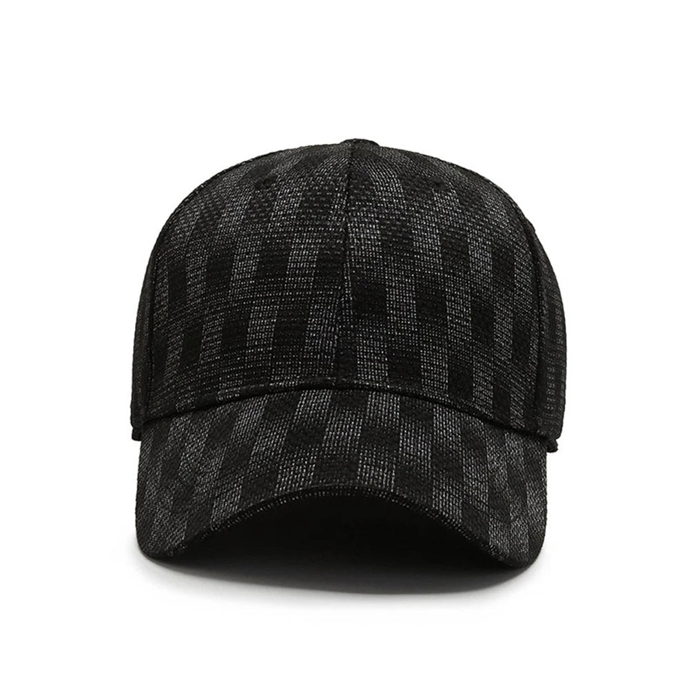 Women's Adjustable Cotton Baseball Cap – back view | Hensley London