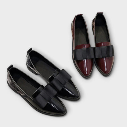 Women's Black Loafers Lightweight Comfortable Casual Shoes - Image 5