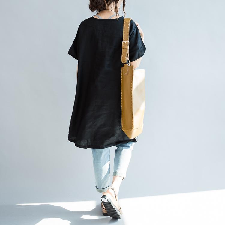 Breezy Women's Blouse | Oversized Cotton Linen Summer Top - Image 4