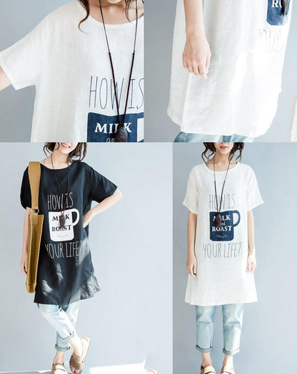 Breezy Women's Blouse | Oversized Cotton Linen Summer Top - Image 5
