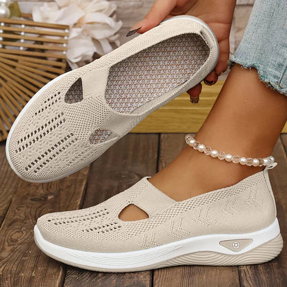 Women's Supportive Slip-On Shoes – product view | Hensley London