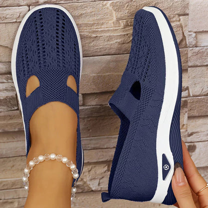 Women's Supportive Slip-On Shoes – product view | Hensley London