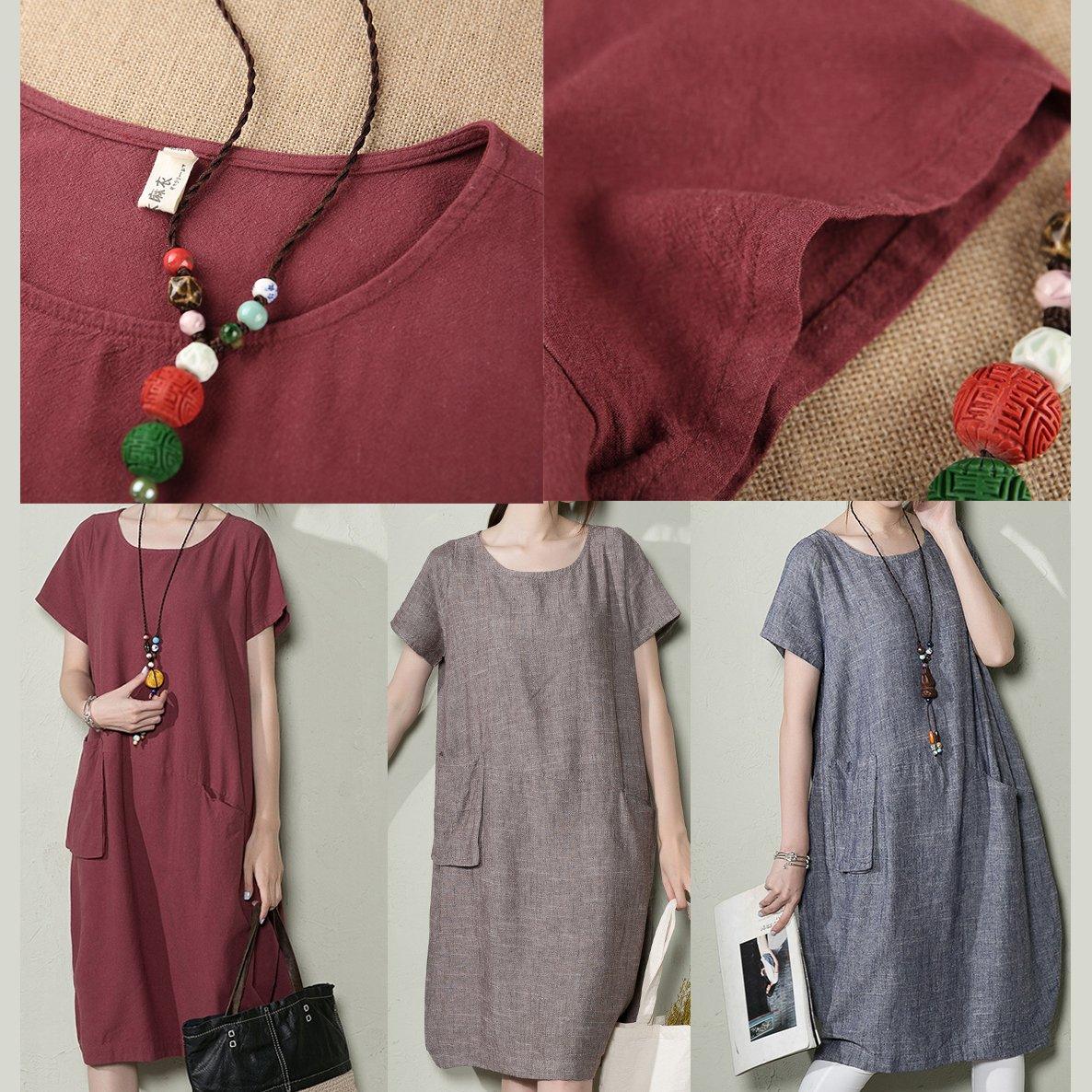 Bella Linen Dress | Breathable Summer Maxi, Plus Size Available - Image 5
