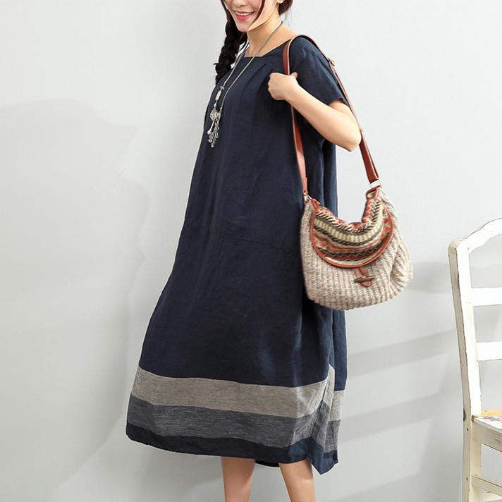 Breezy Women's Dress | Oversized Linen Maxi for Summer, Plus Size Available