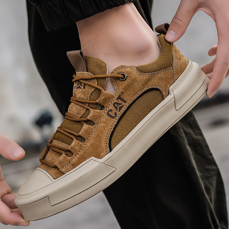 Men's Leather Urban Sneakers – sole detail | Hensley London