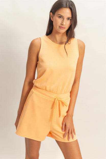 Daisy Women's Sleeveless Romper | Soft Fabric Blend