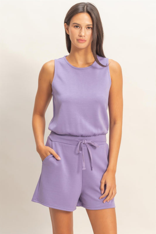 Daisy Women's Sleeveless Romper | Soft Fabric Blend