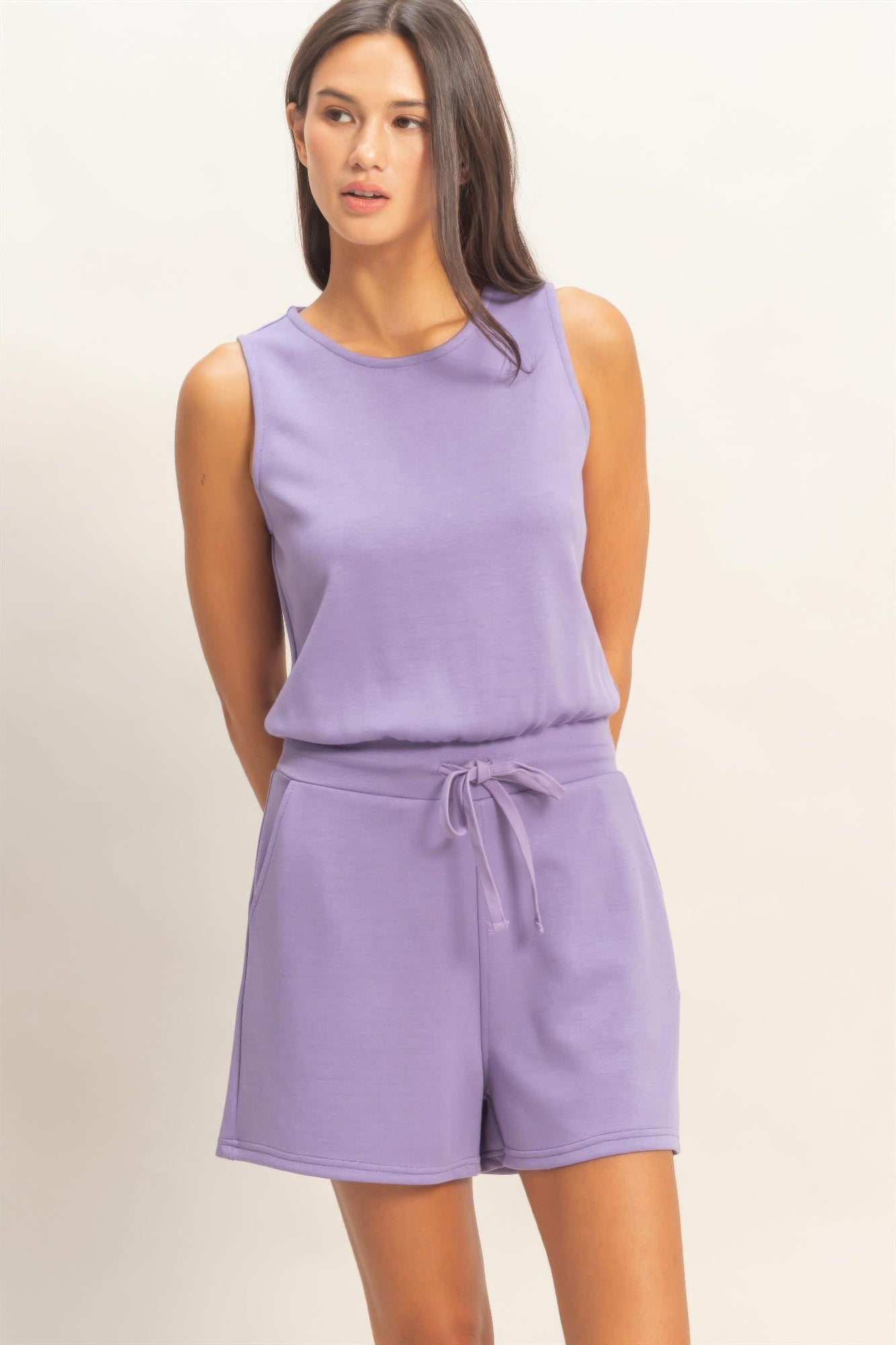 Daisy Women's Sleeveless Romper | Soft Fabric Blend - Image 3