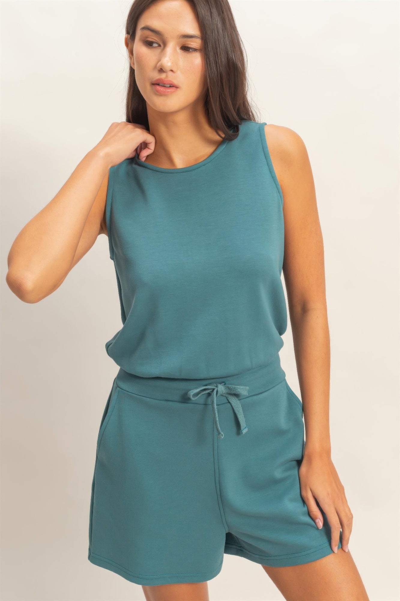 Daisy Women's Sleeveless Romper | Soft Fabric Blend