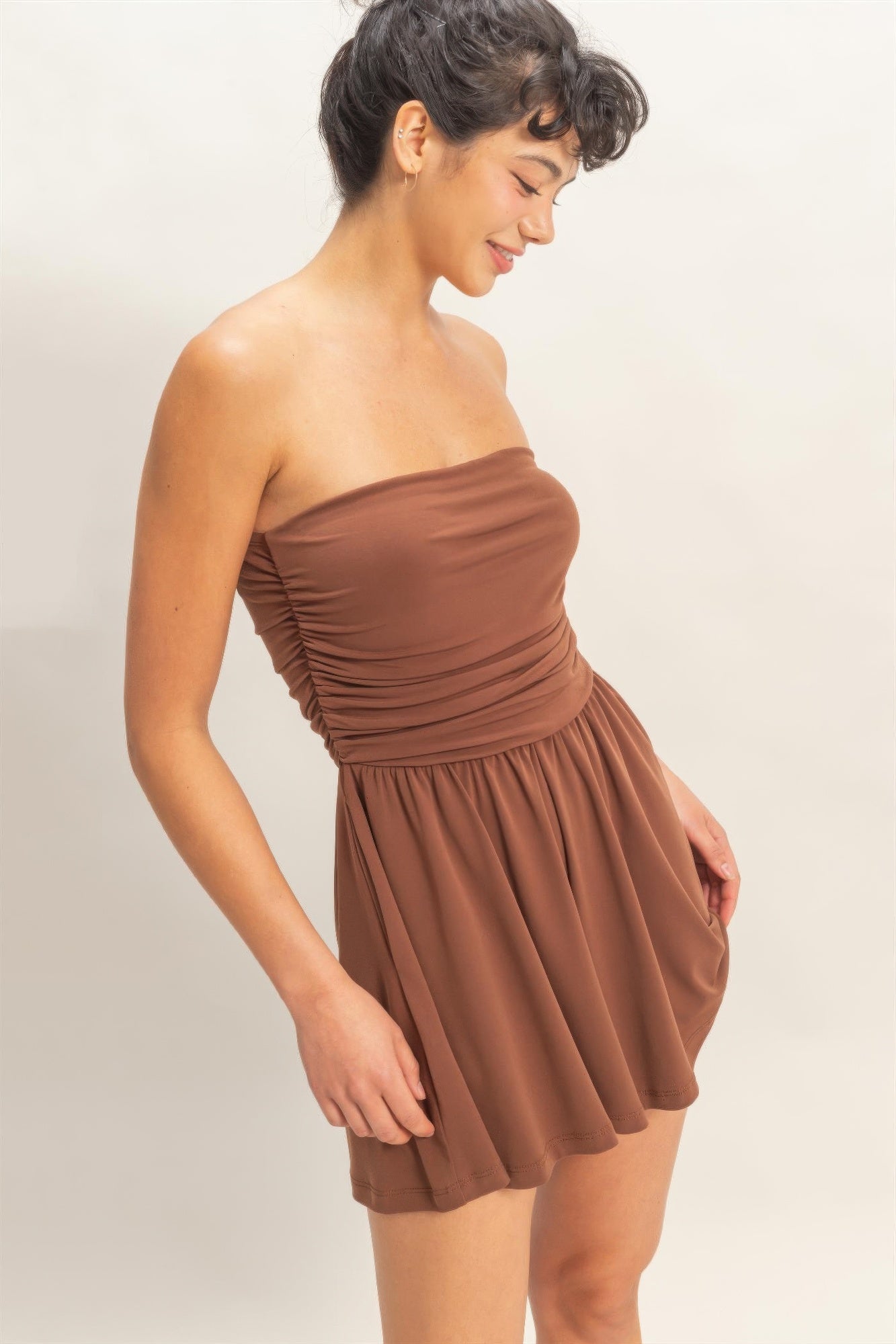 Sari Women's Romper | Soft Polyester-Spandex Blend - Image 3