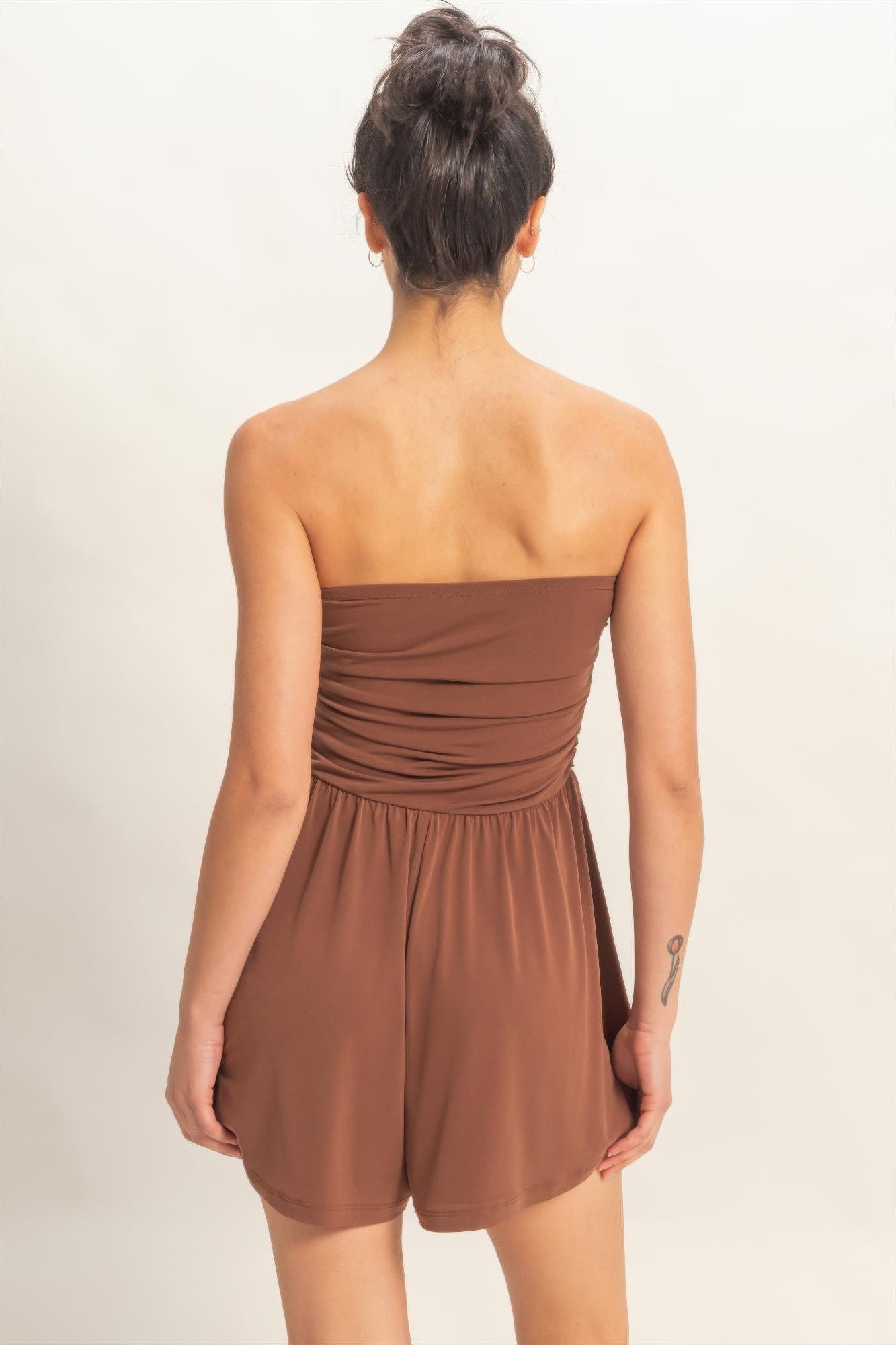 Sari Women's Romper | Soft Polyester-Spandex Blend - Image 5