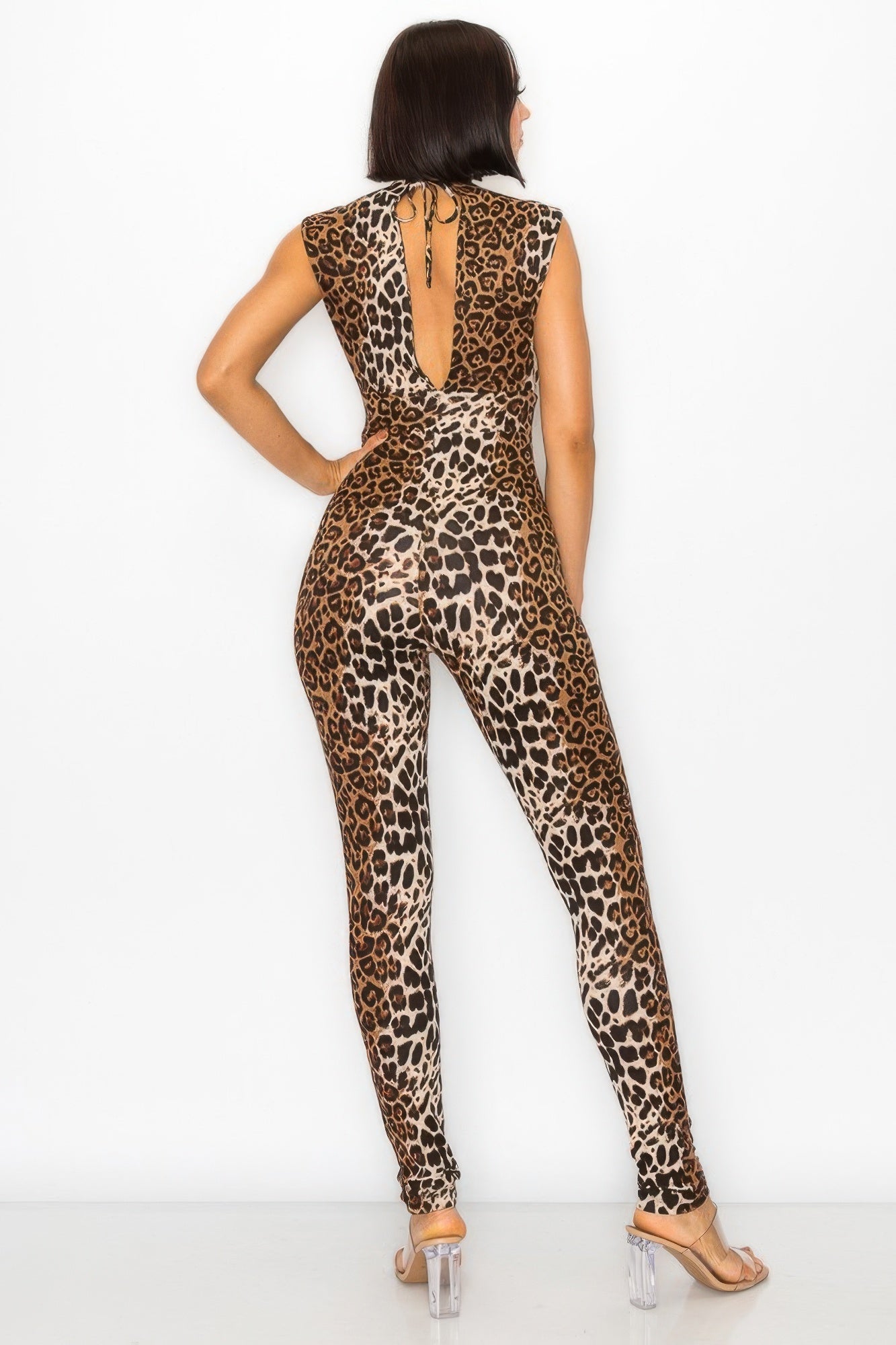 Ava Women's Jumpsuit | Bold Animal Print, Skinny Fit - Image 5