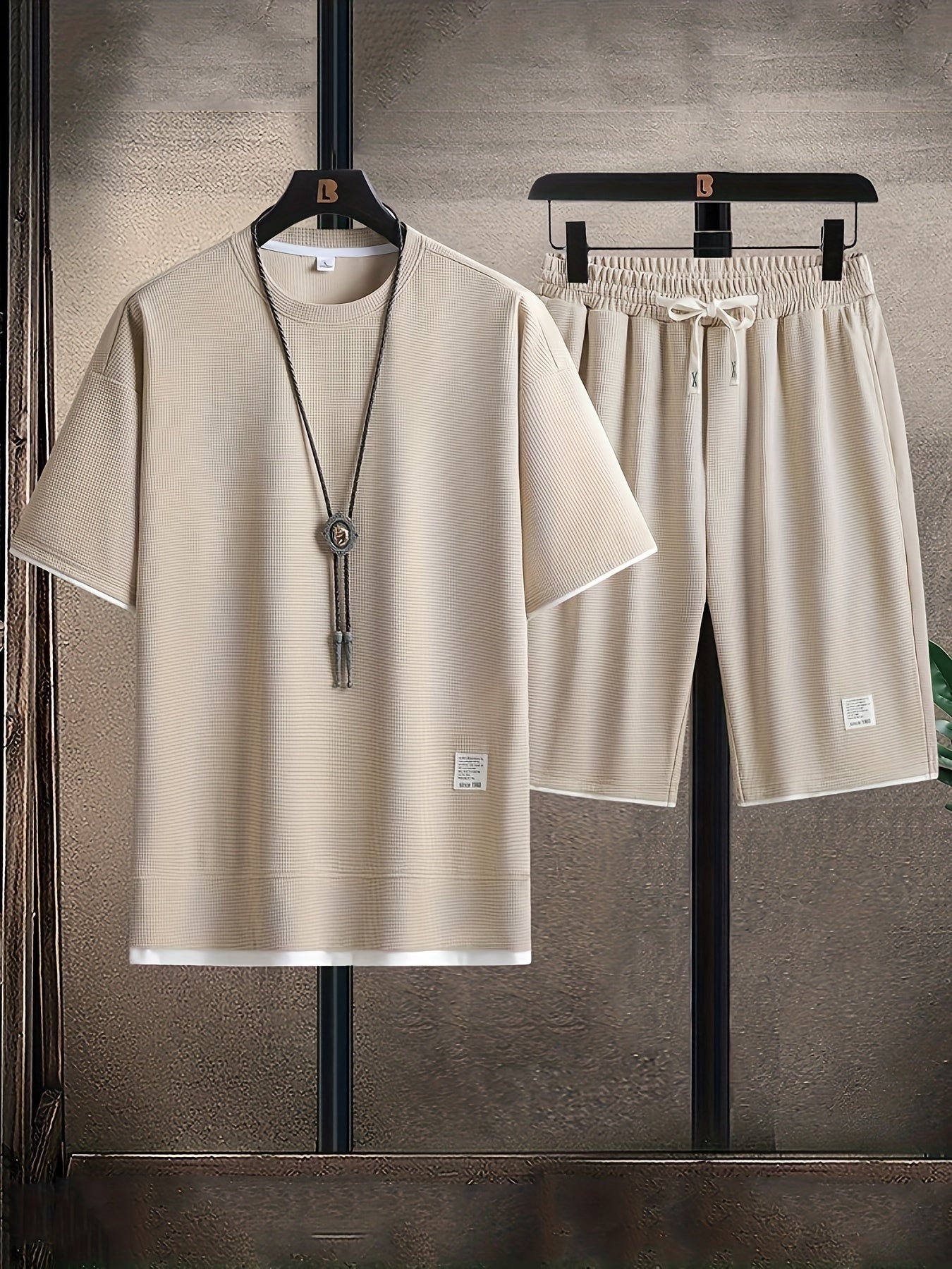 Women's Waffle Knit Lounge Set