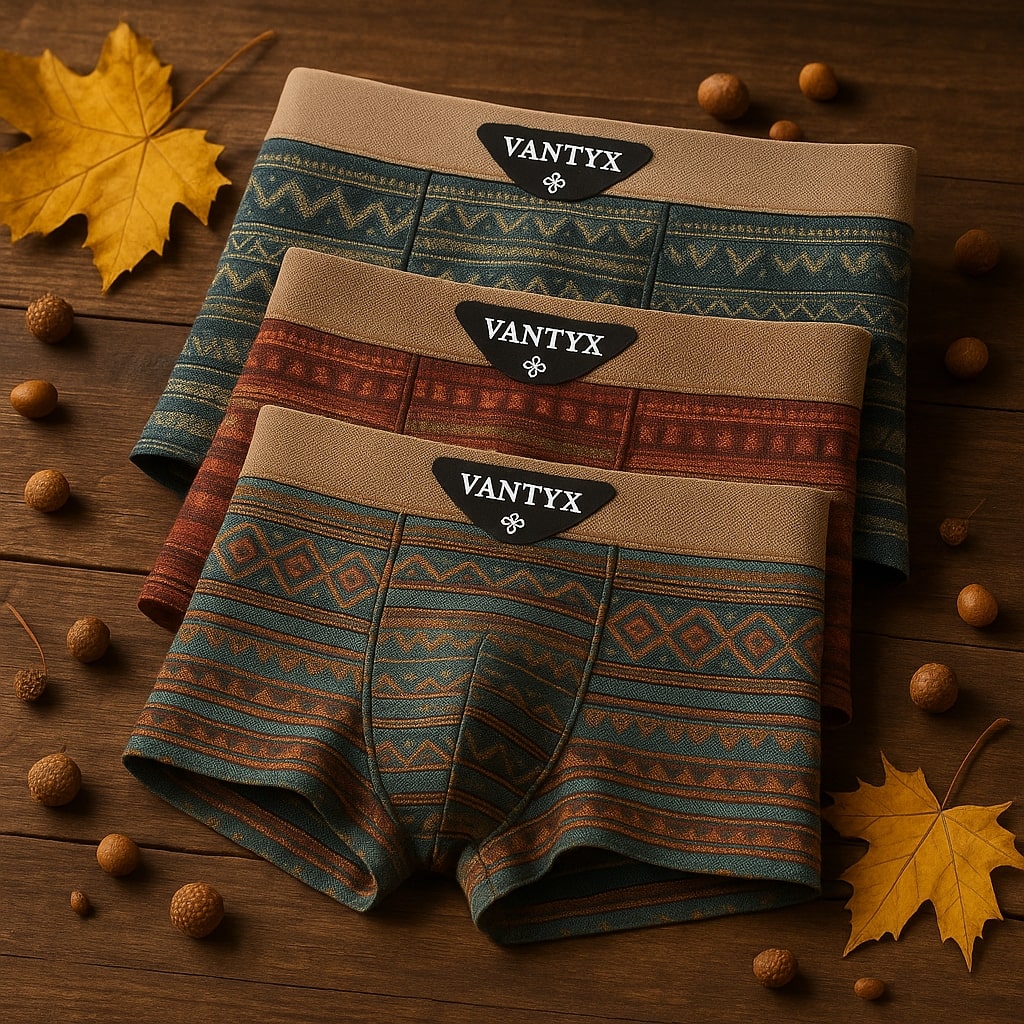 Men's Cotton Trunk Boxers - detail view | Hensley London