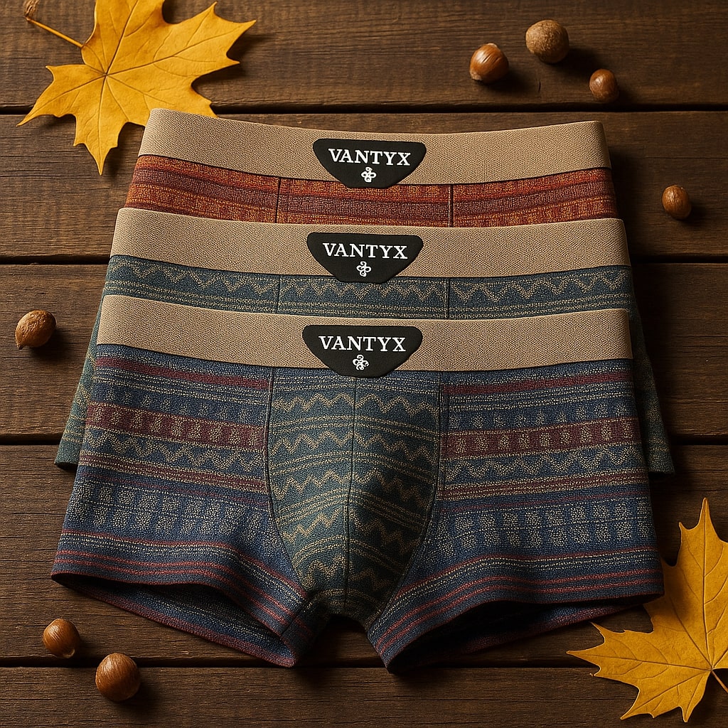 Men's Cotton Trunk Boxers - detail view | Hensley London