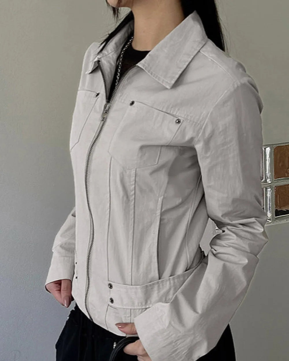 Cali Men's Zip Jacket | Slim Fit, Stand Collar 2