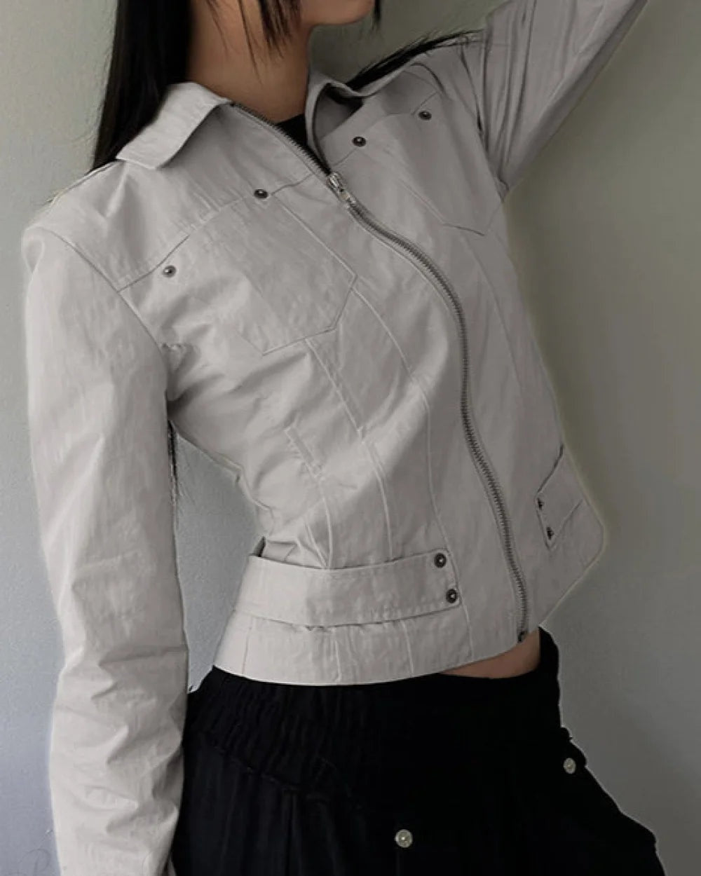 Cali Men's Zip Jacket | Slim Fit, Stand Collar 3