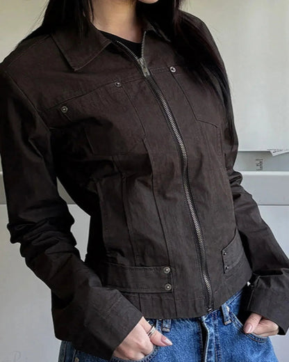 Cali Men's Zip Jacket | Slim Fit, Stand Collar 4