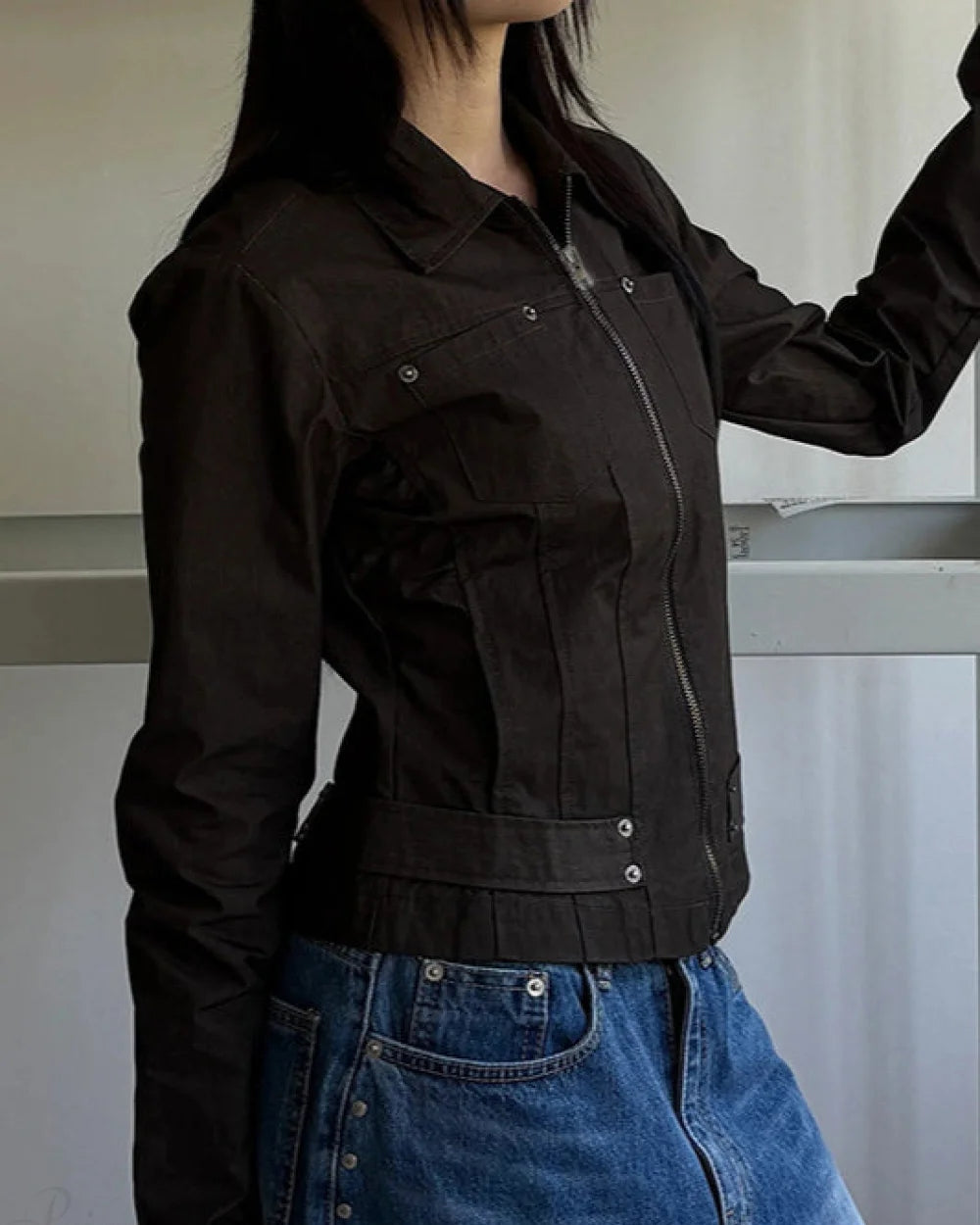 Cali Men's Zip Jacket | Slim Fit, Stand Collar 5